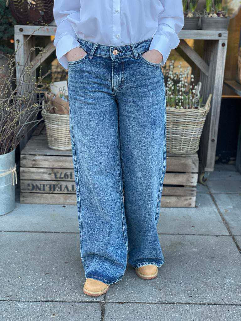 PCSELMA Jeans - Medium Blue Denim