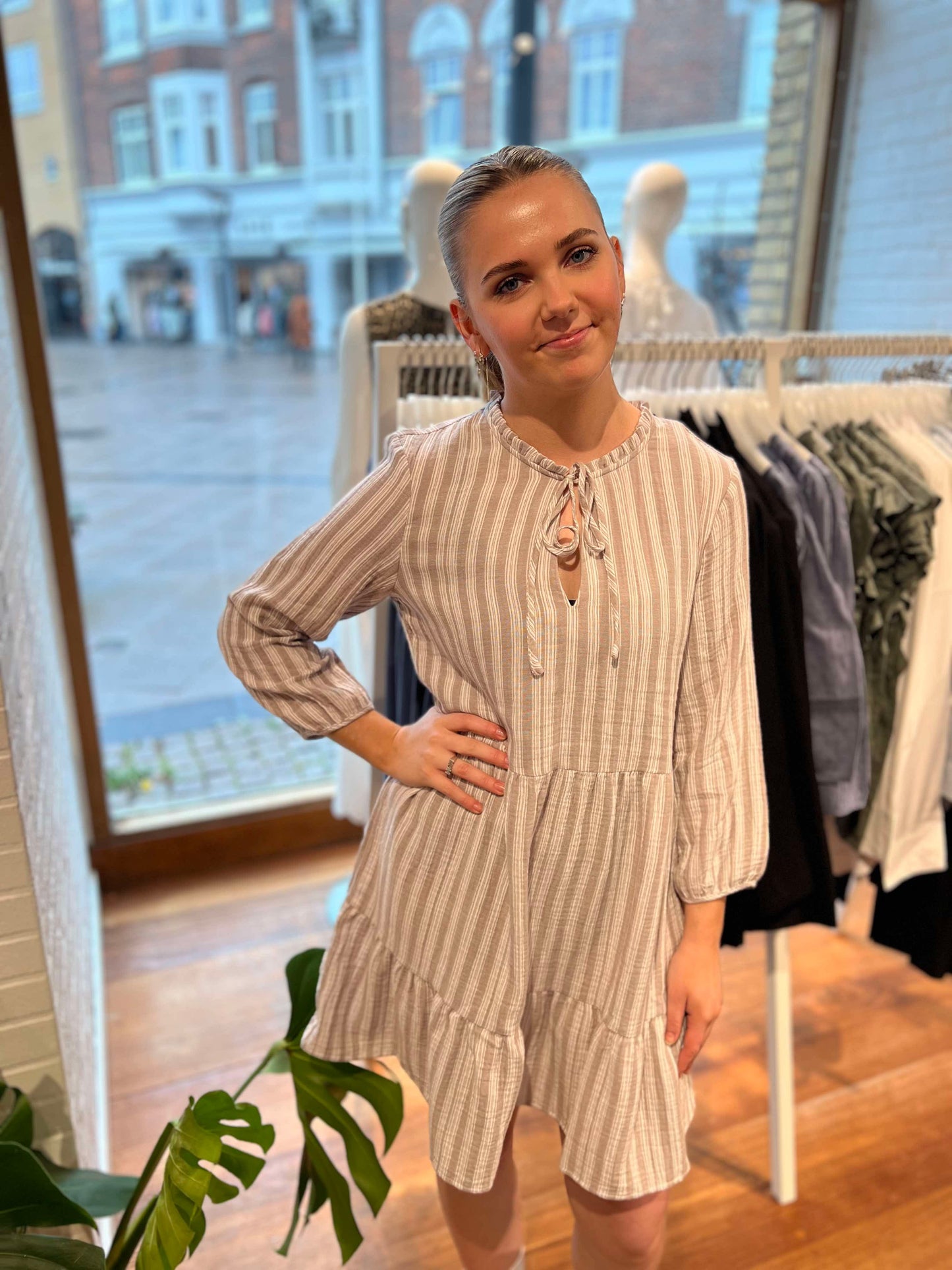 VMNANNA Midi Dress - Moon Rock