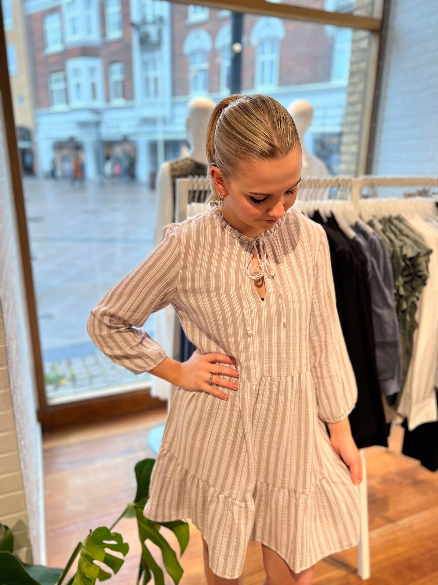 VMNANNA Midi Dress - Moon Rock