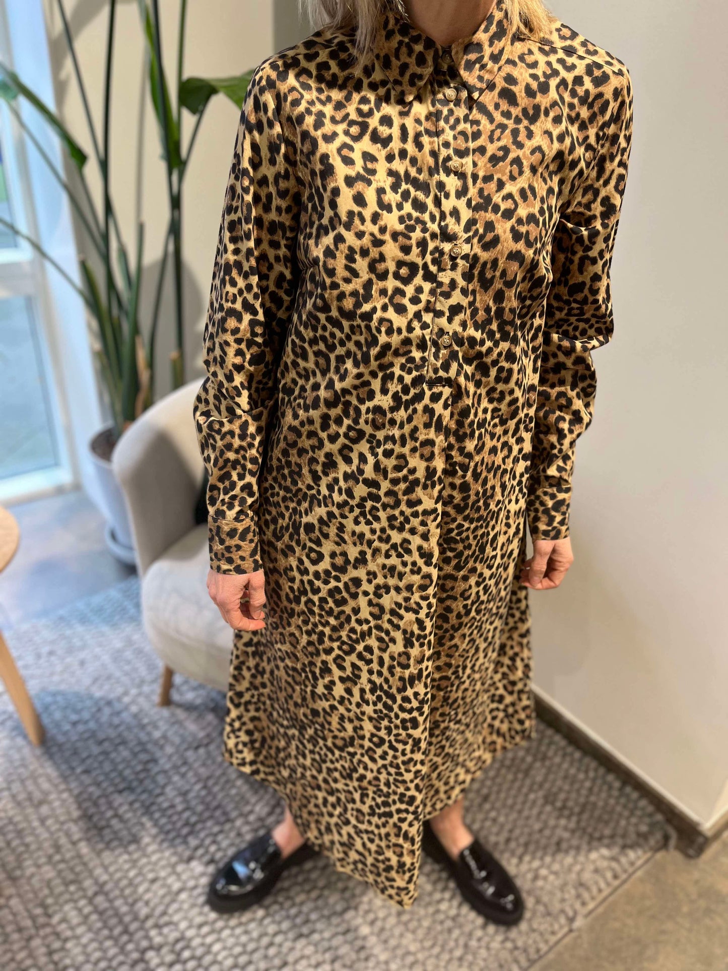 PCSLOE Midi Dress - Tannin