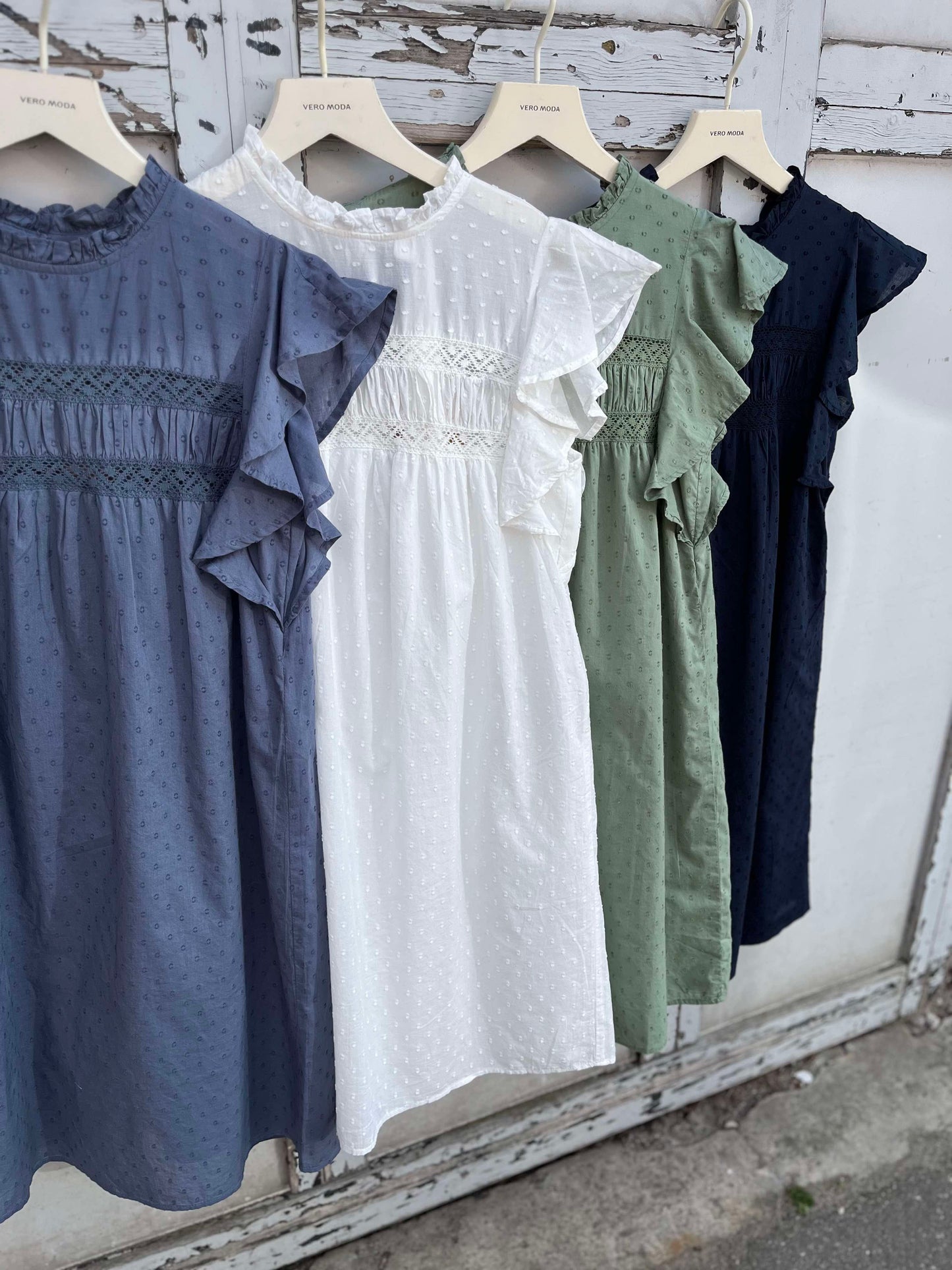 VMTRINE Short Dress - China Blue