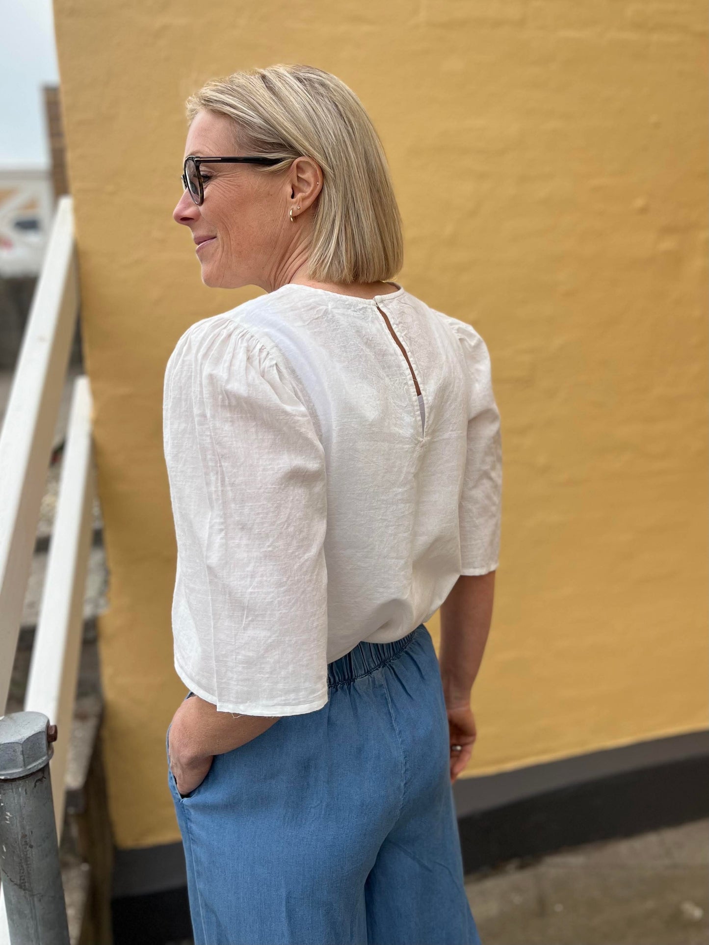 VMBREE Trousers - Medium Blue Denim
