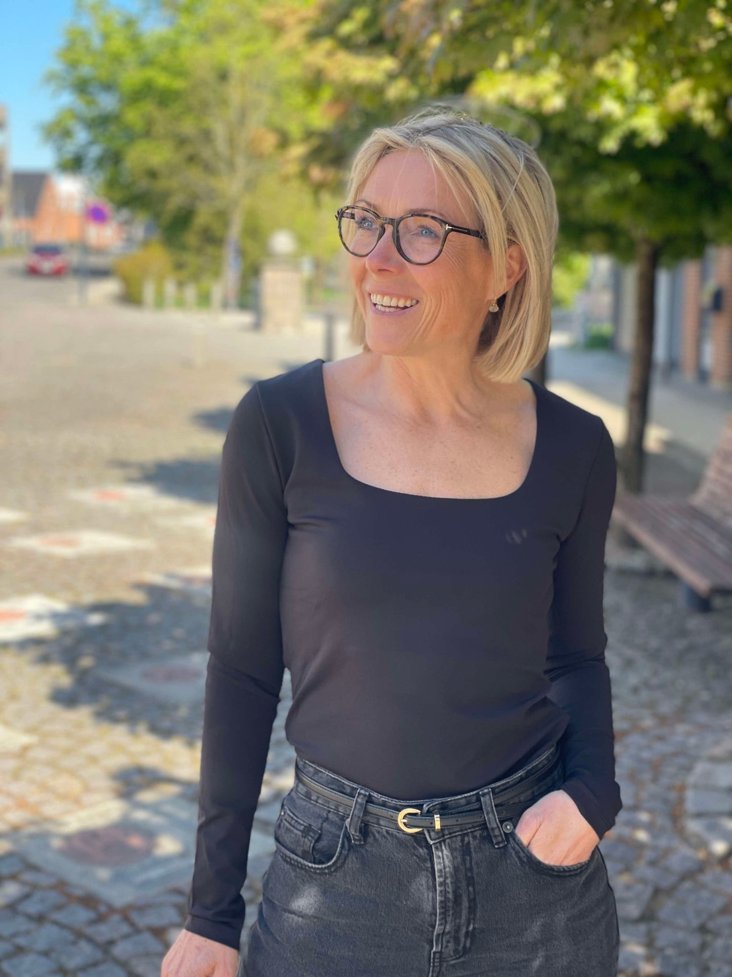 PCNEJA Top - Black