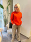 VMPERNILLE Sweatshirt - Fiery Red