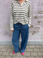 VMBARKI Knit Polo-Shirt - Birch