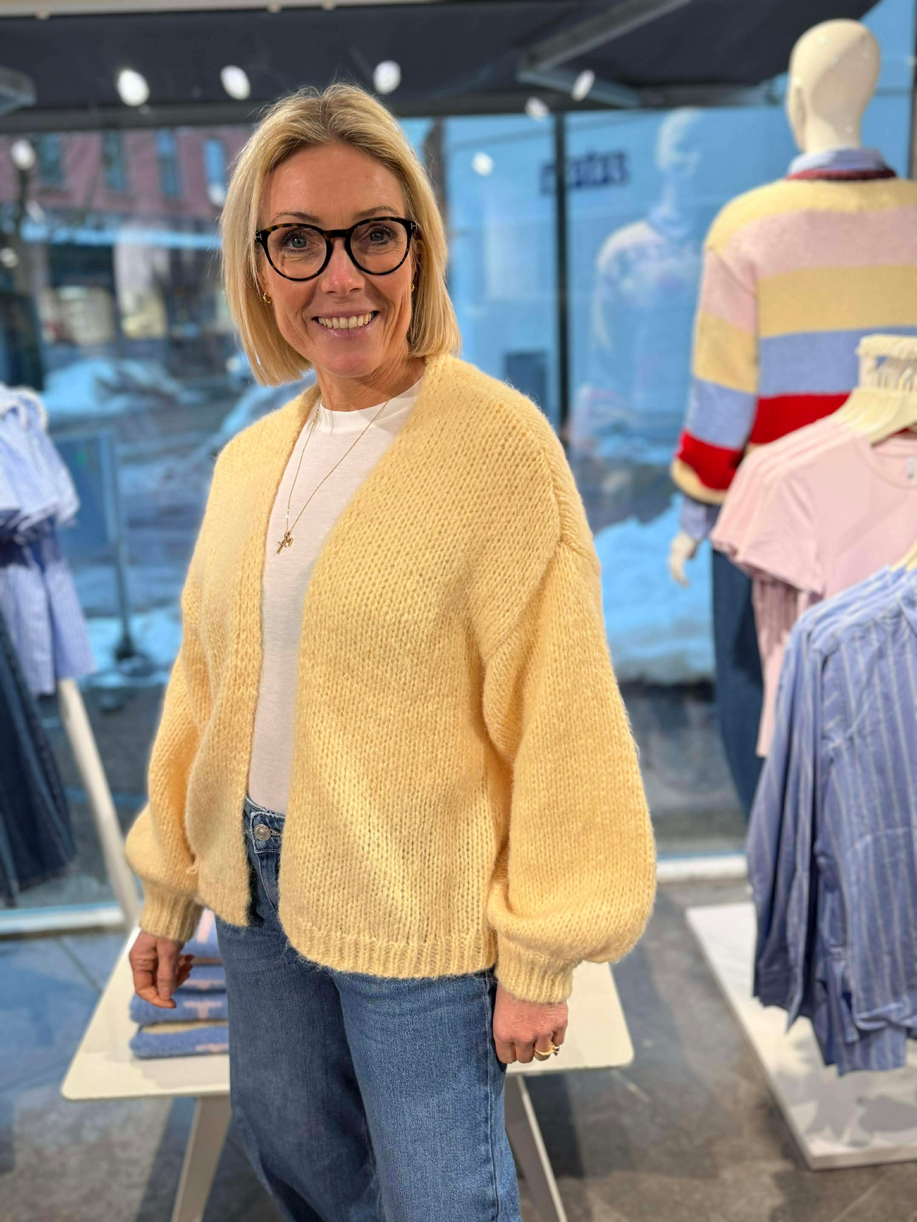 VMMAYBE Knit Cardigan - Flan