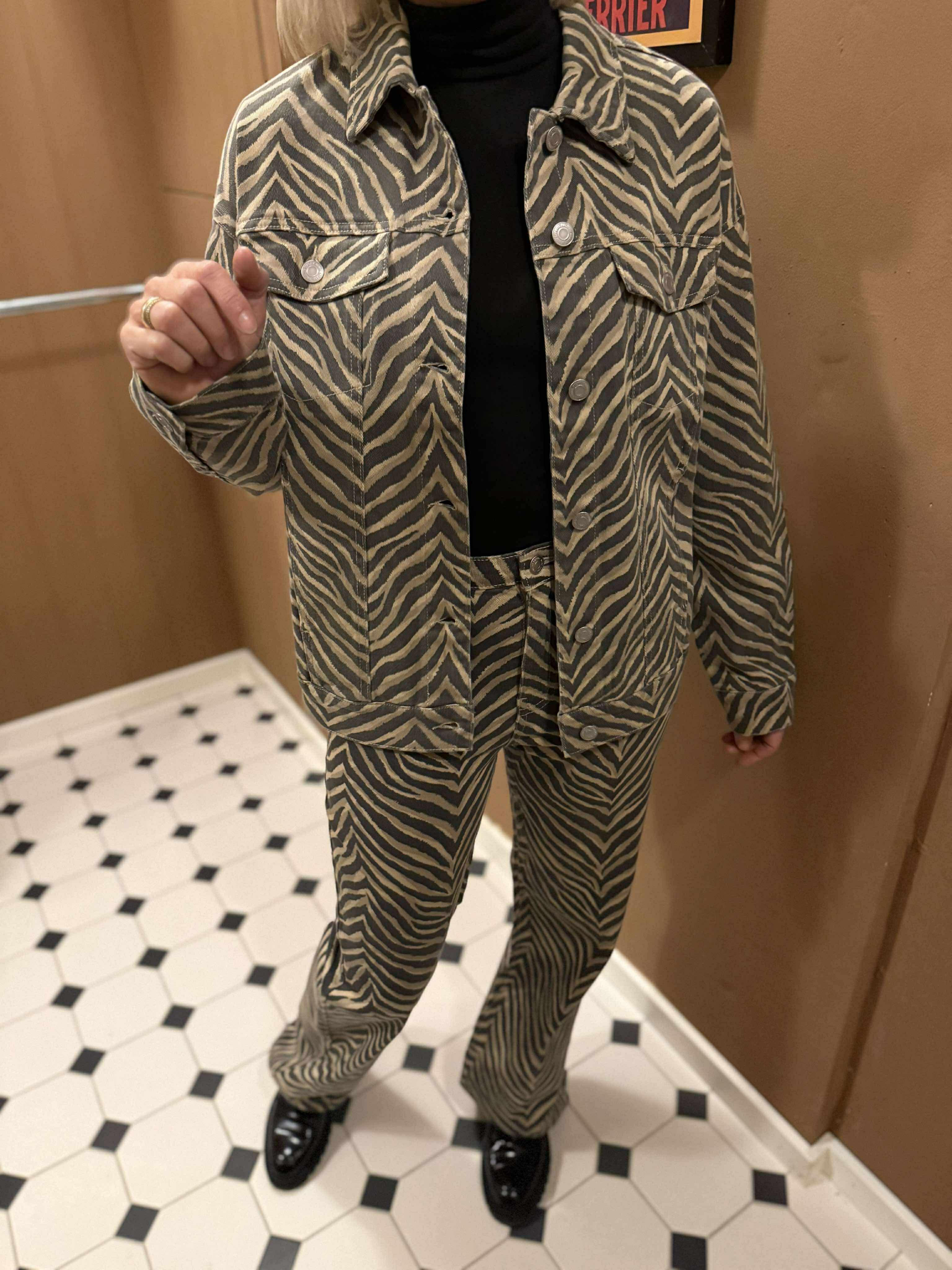 VMTESSA Jeans - Silver Mink