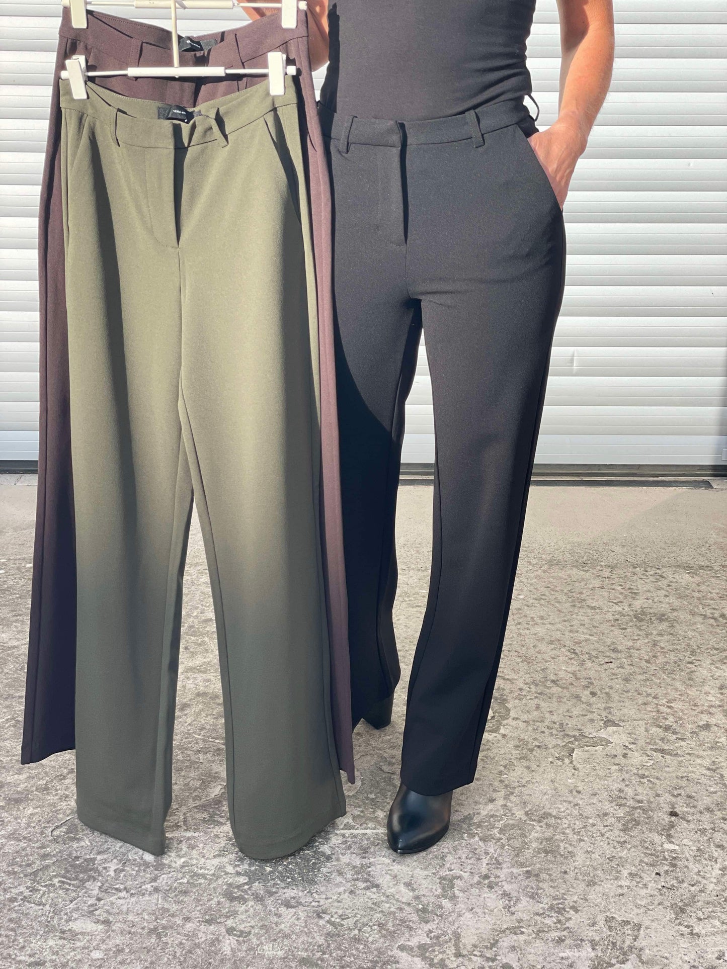 VMZAMIRA Trousers - Forest Night