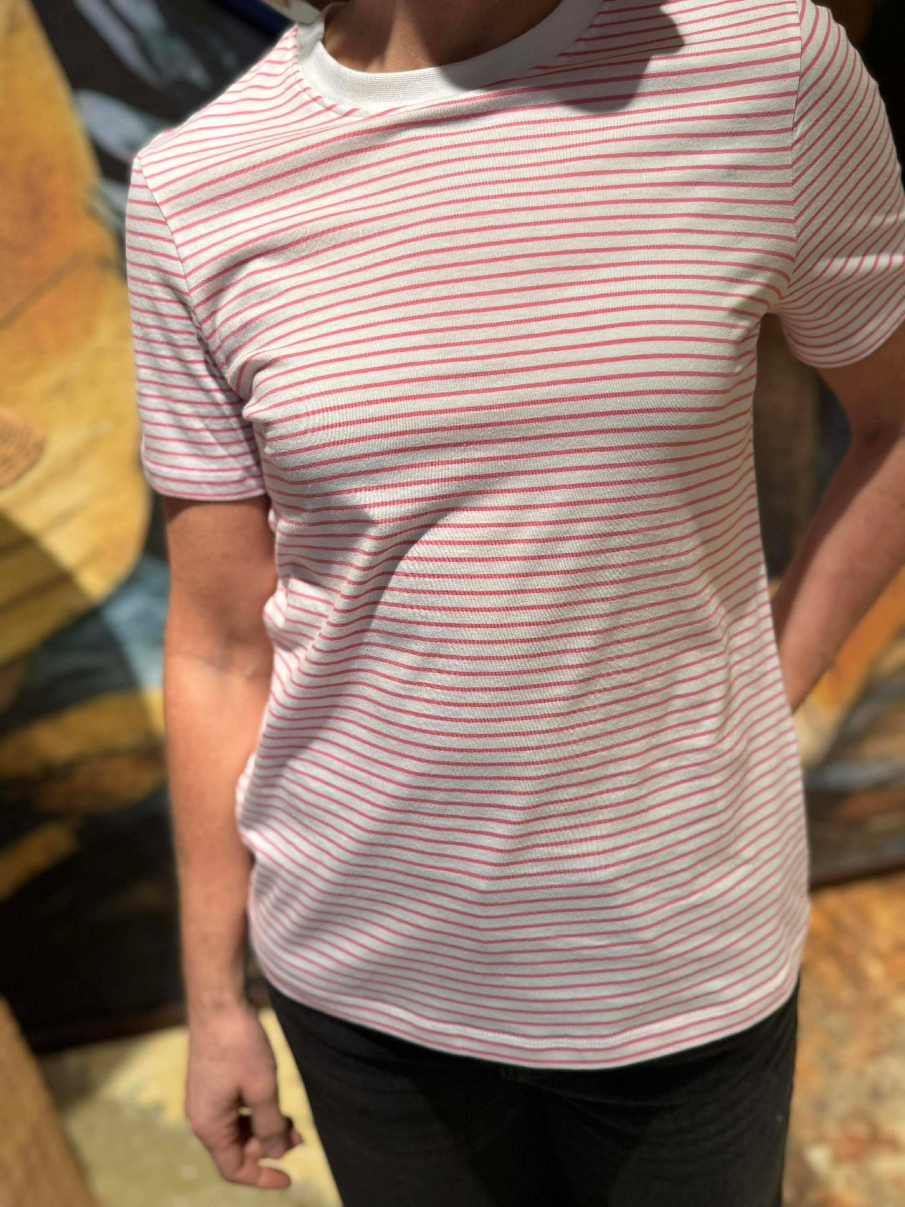 PCRIA T-Shirt - Bright White/pink