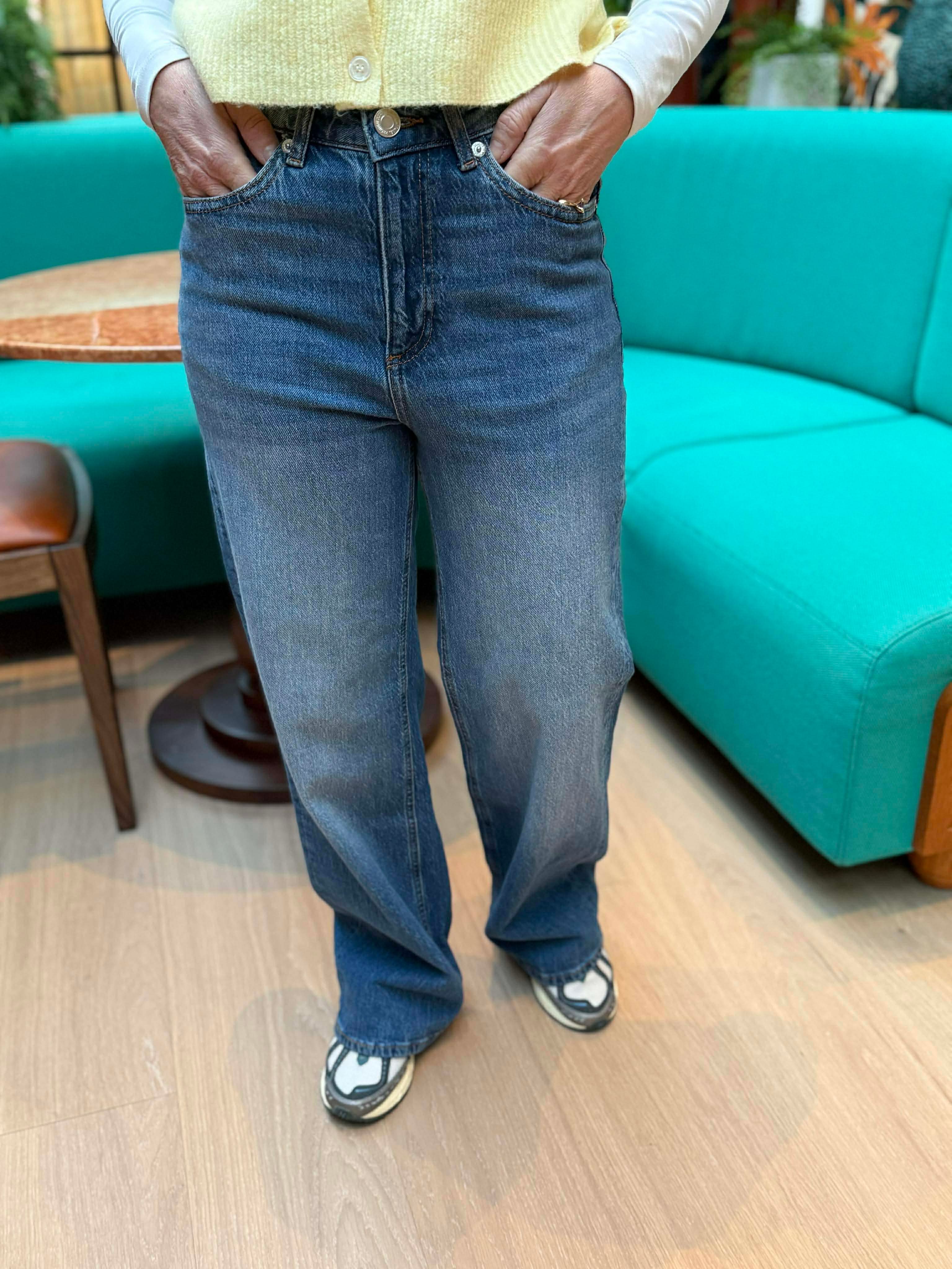 PCSILKE Jeans - Medium Blue Denim