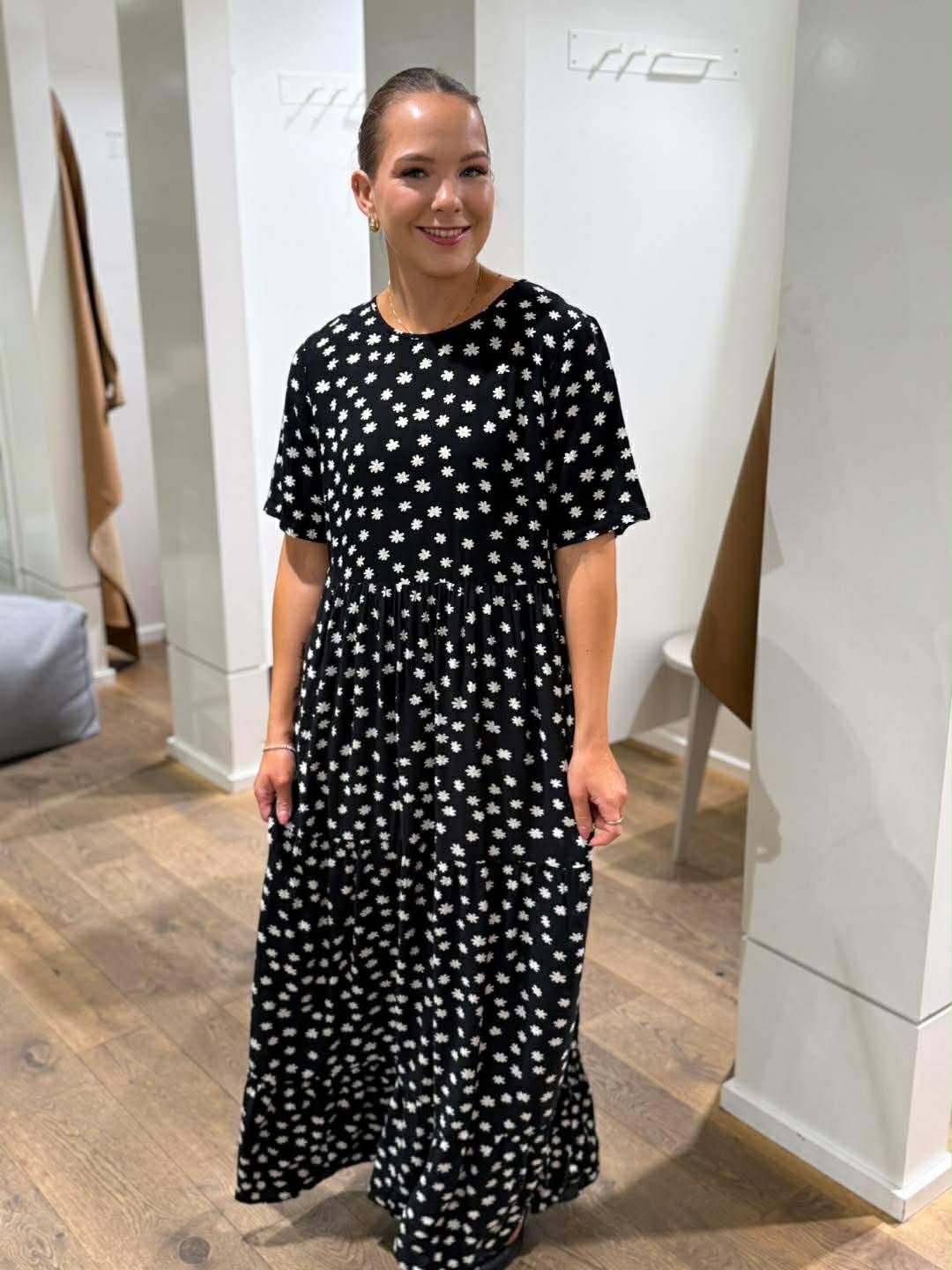 PCEVIE Long Dress - Bright White