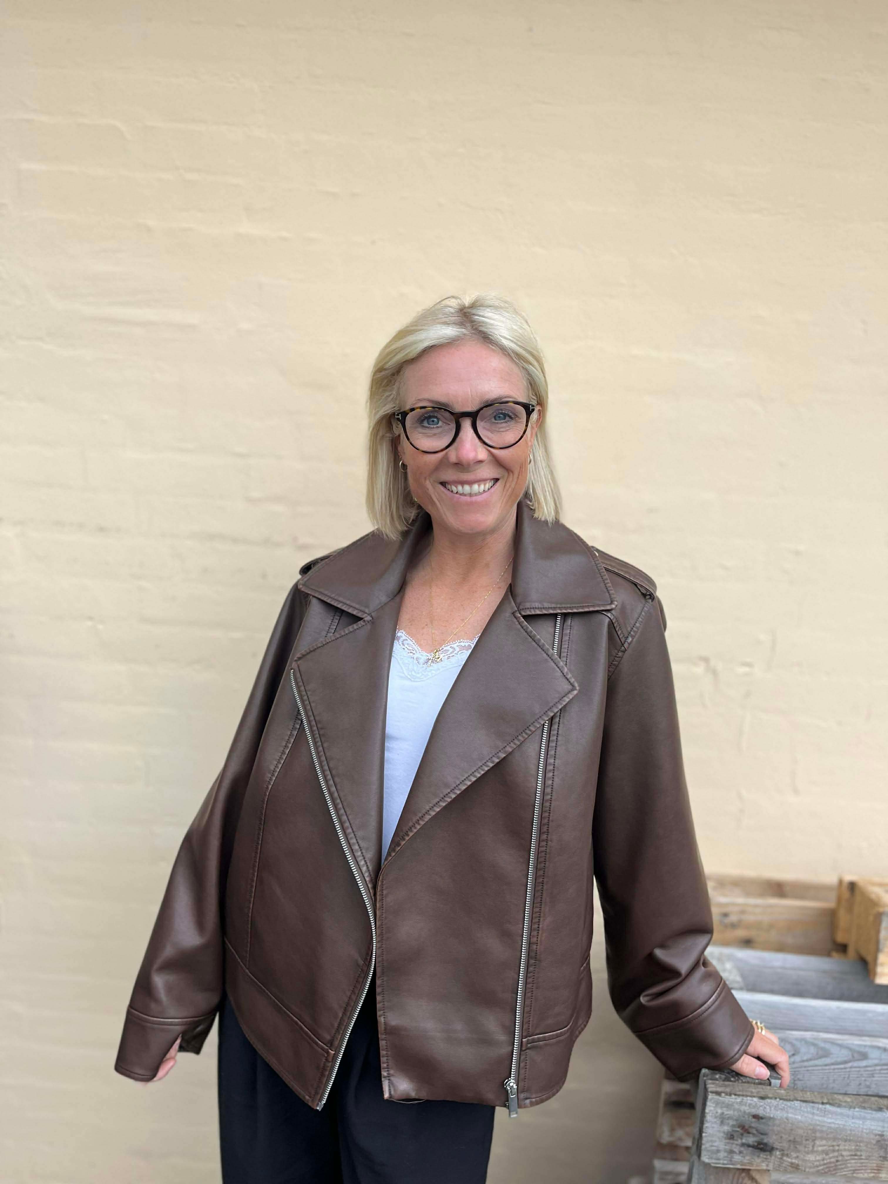 PCJOSIE Biker - Hot Fudge