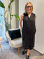 VMBREE Midi Dress - Black Denim