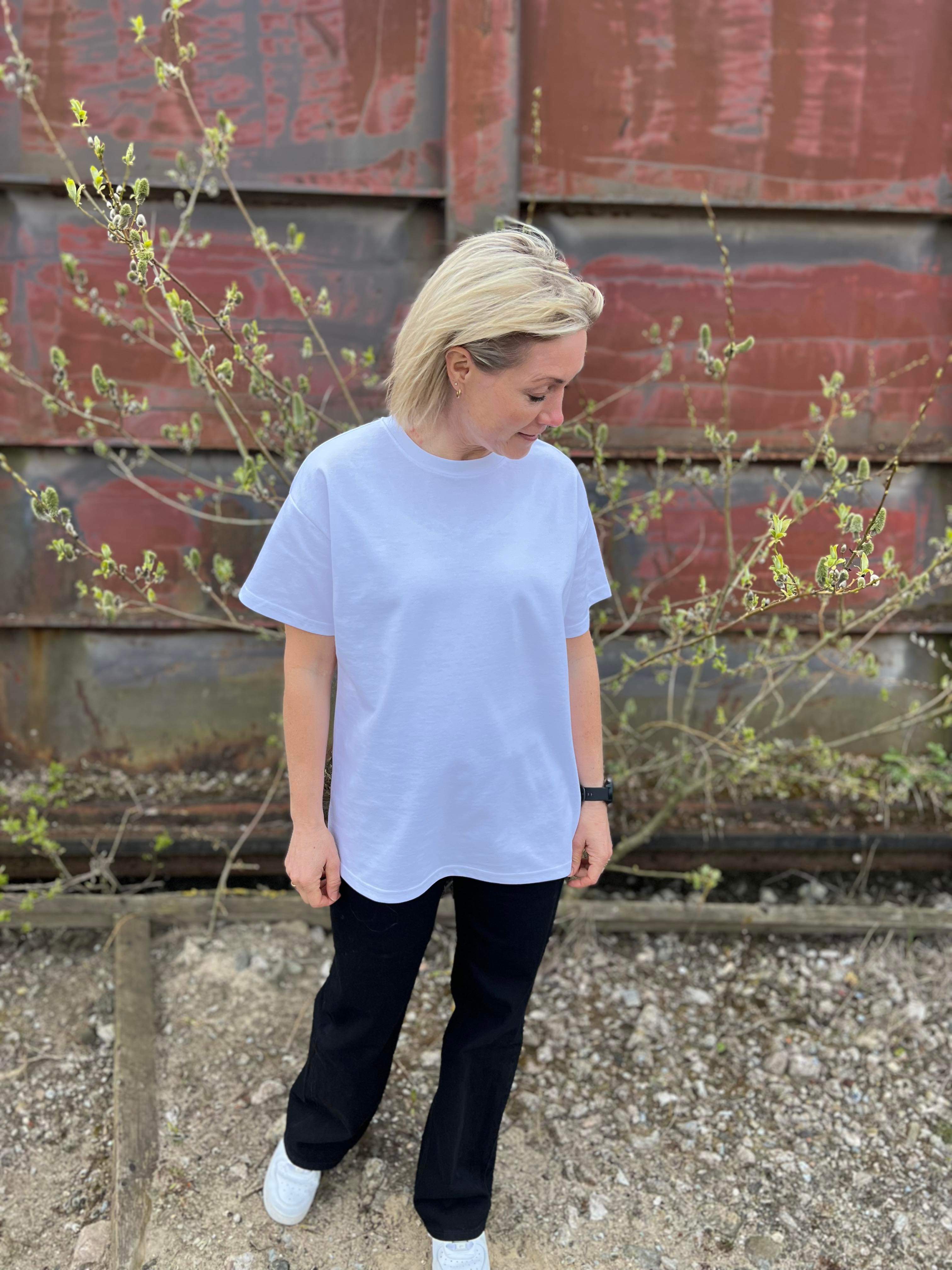 PCSKYLAR T-Shirt - Bright White