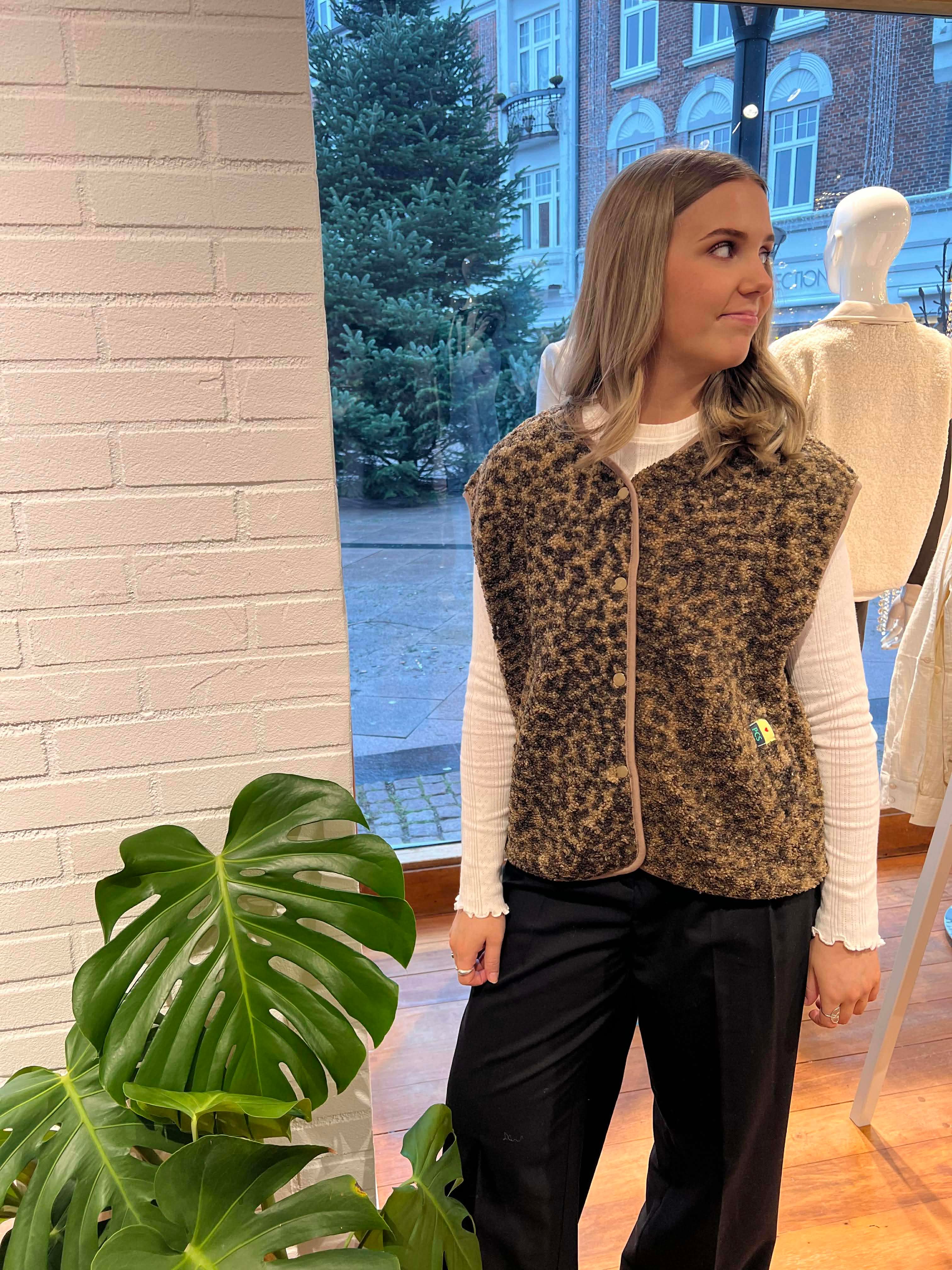 PCKATTY Otw Gilet - Tannin