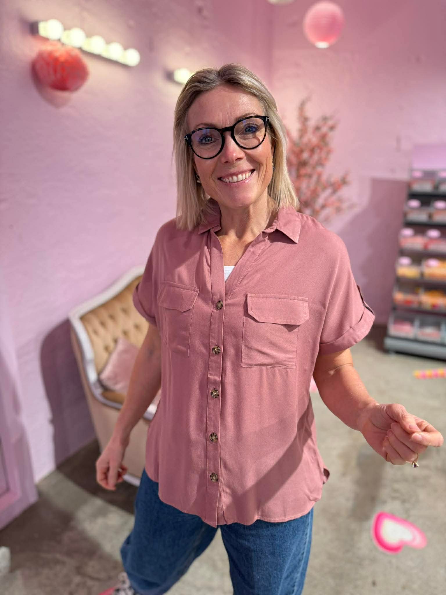 VMBUMPY Shirt - Nostalgia Rose