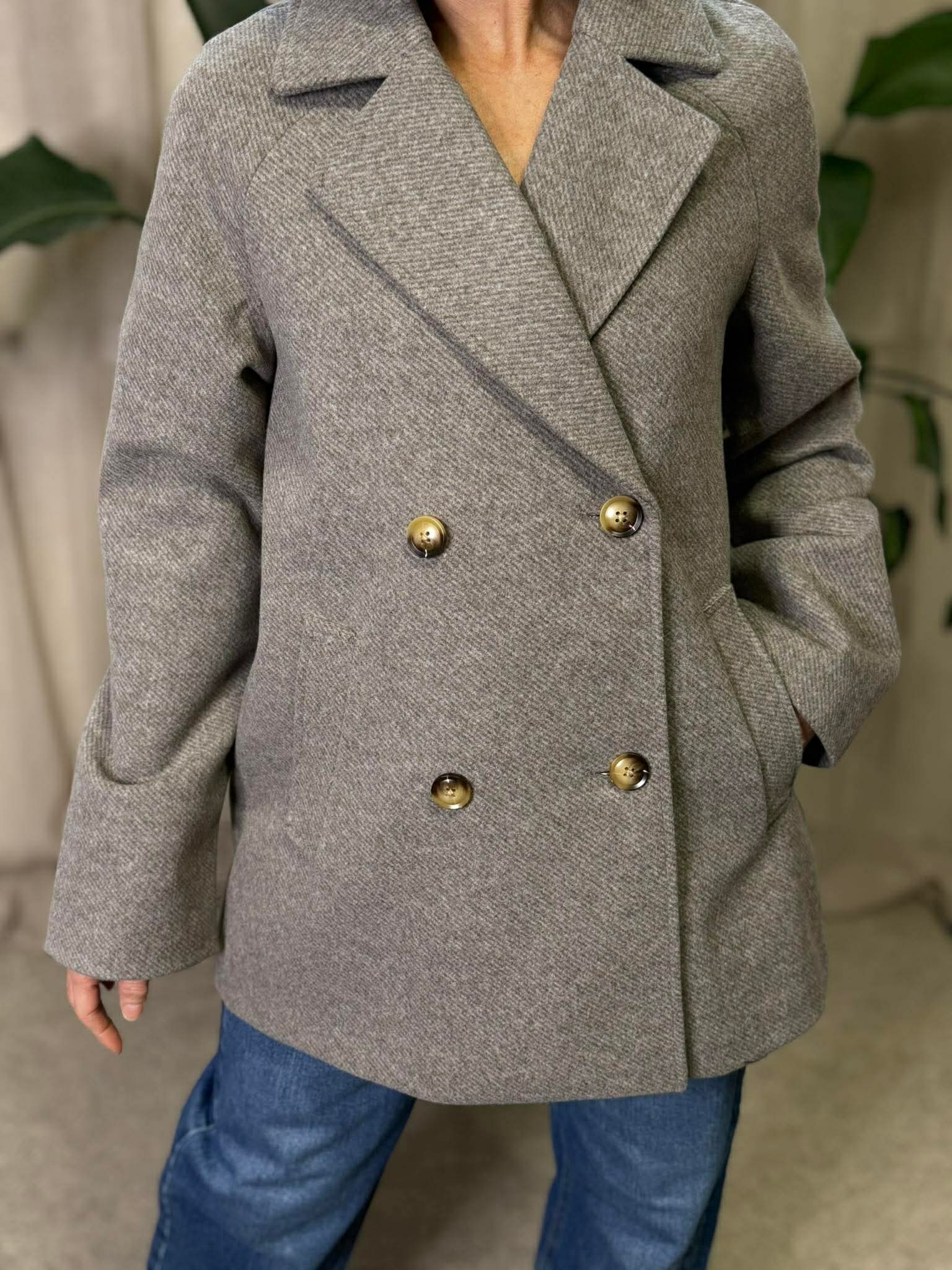 PCMARBEL Coat - Morel