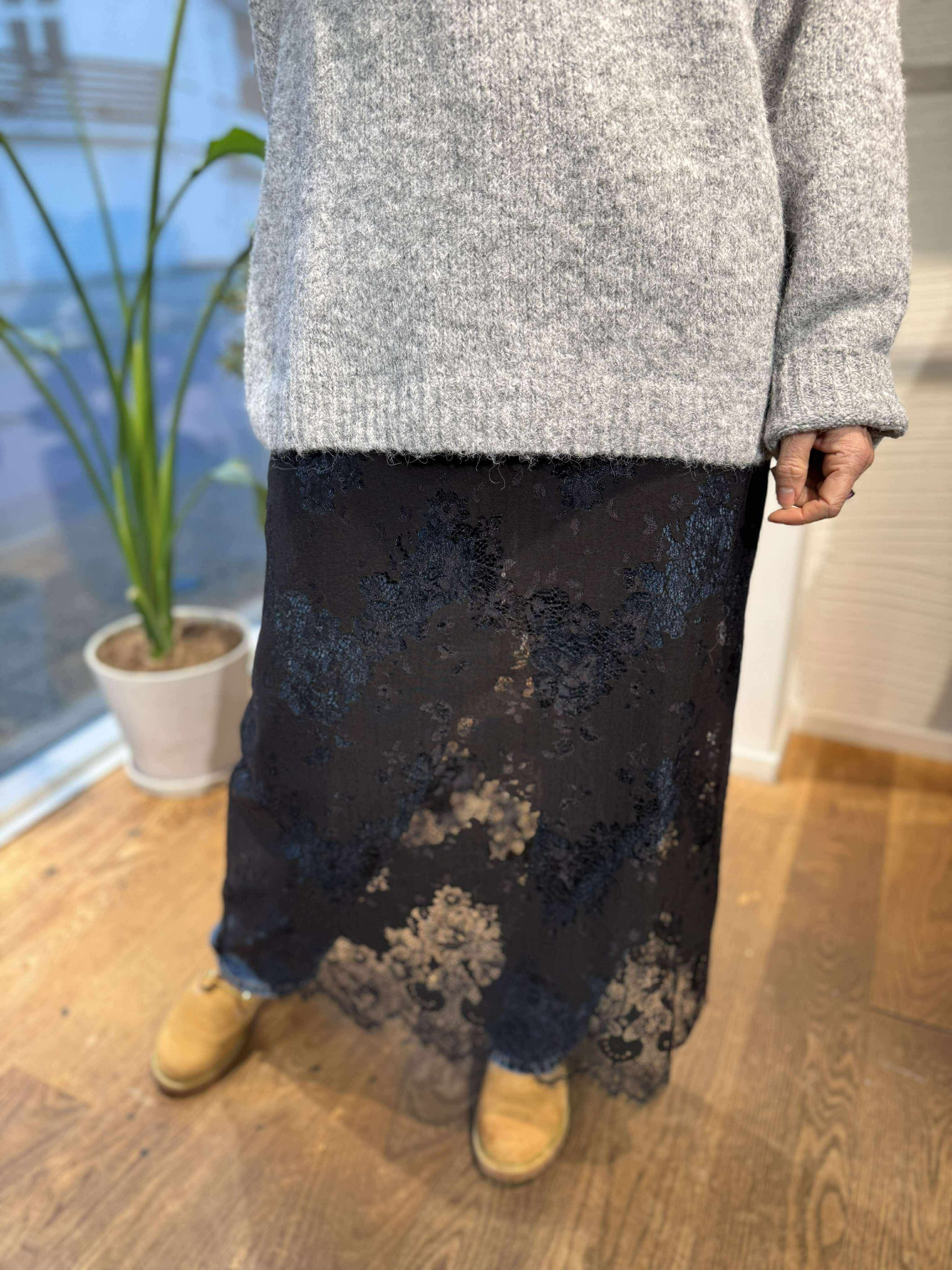 PCRINNE Long Dress - Black