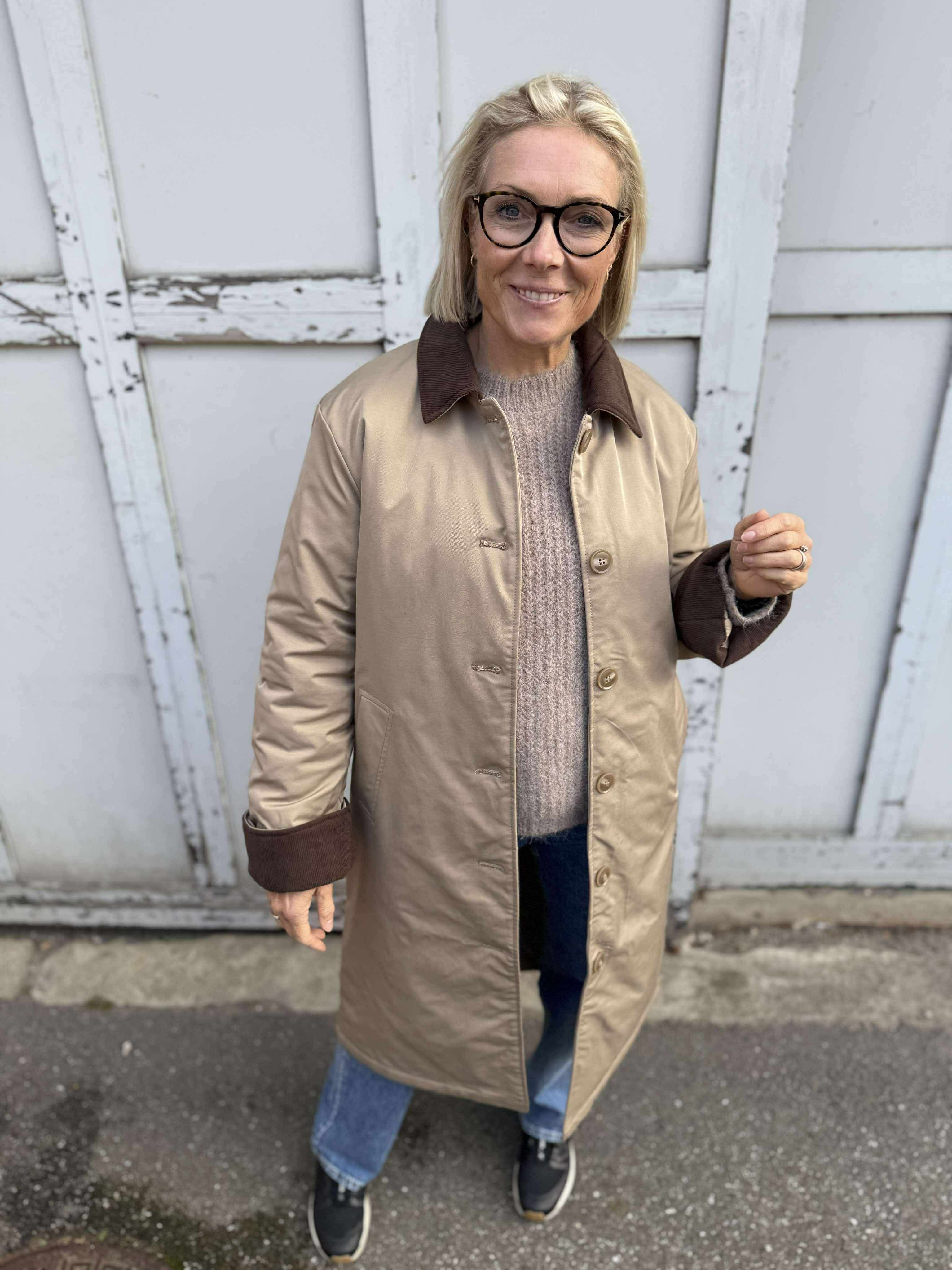 PCJORMA Coat - Greige