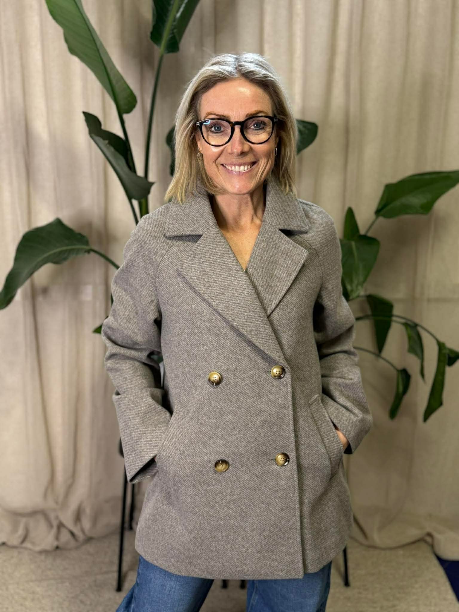 PCMARBEL Coat - Morel