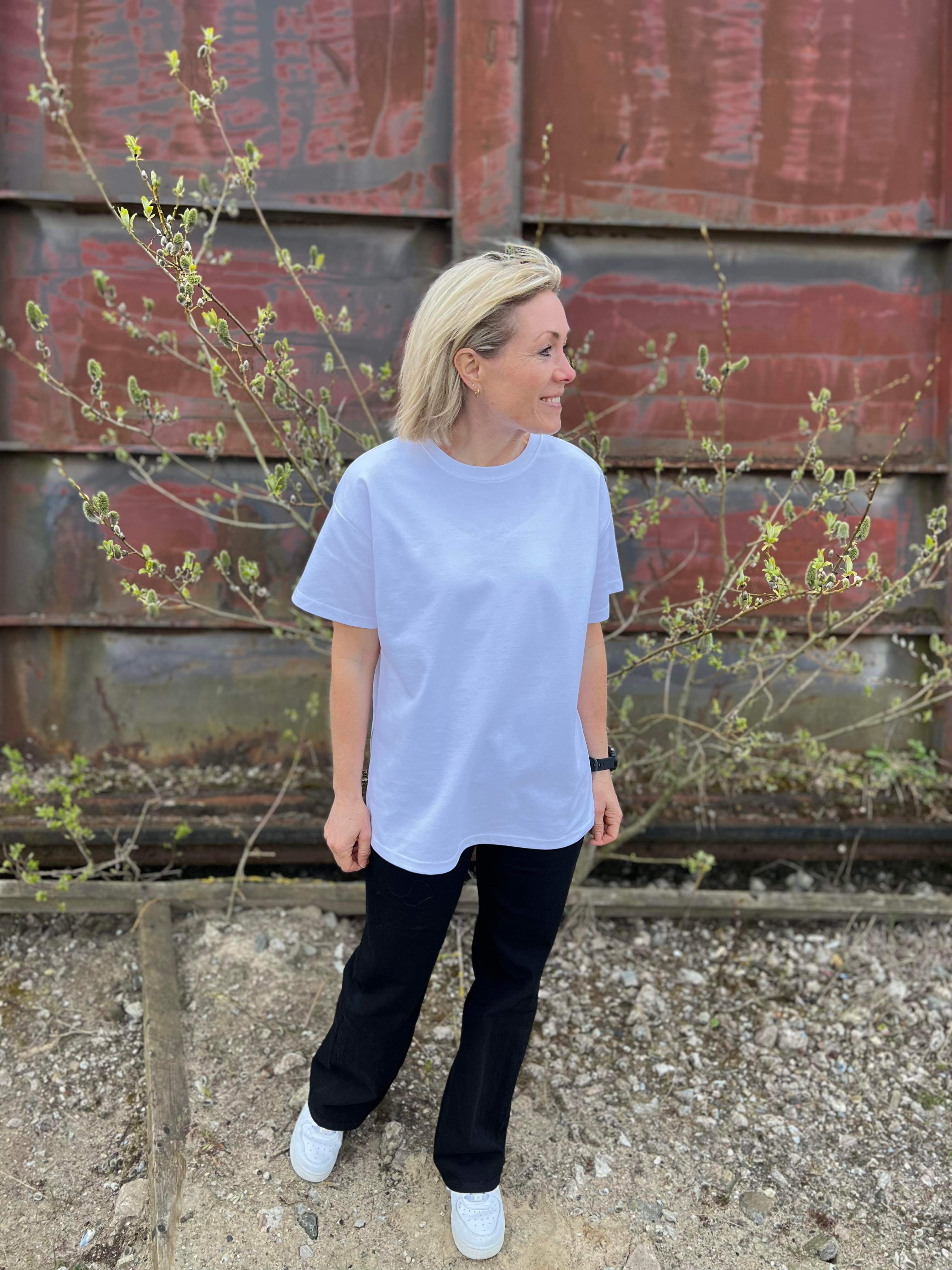 PCSKYLAR T-Shirt - Bright White