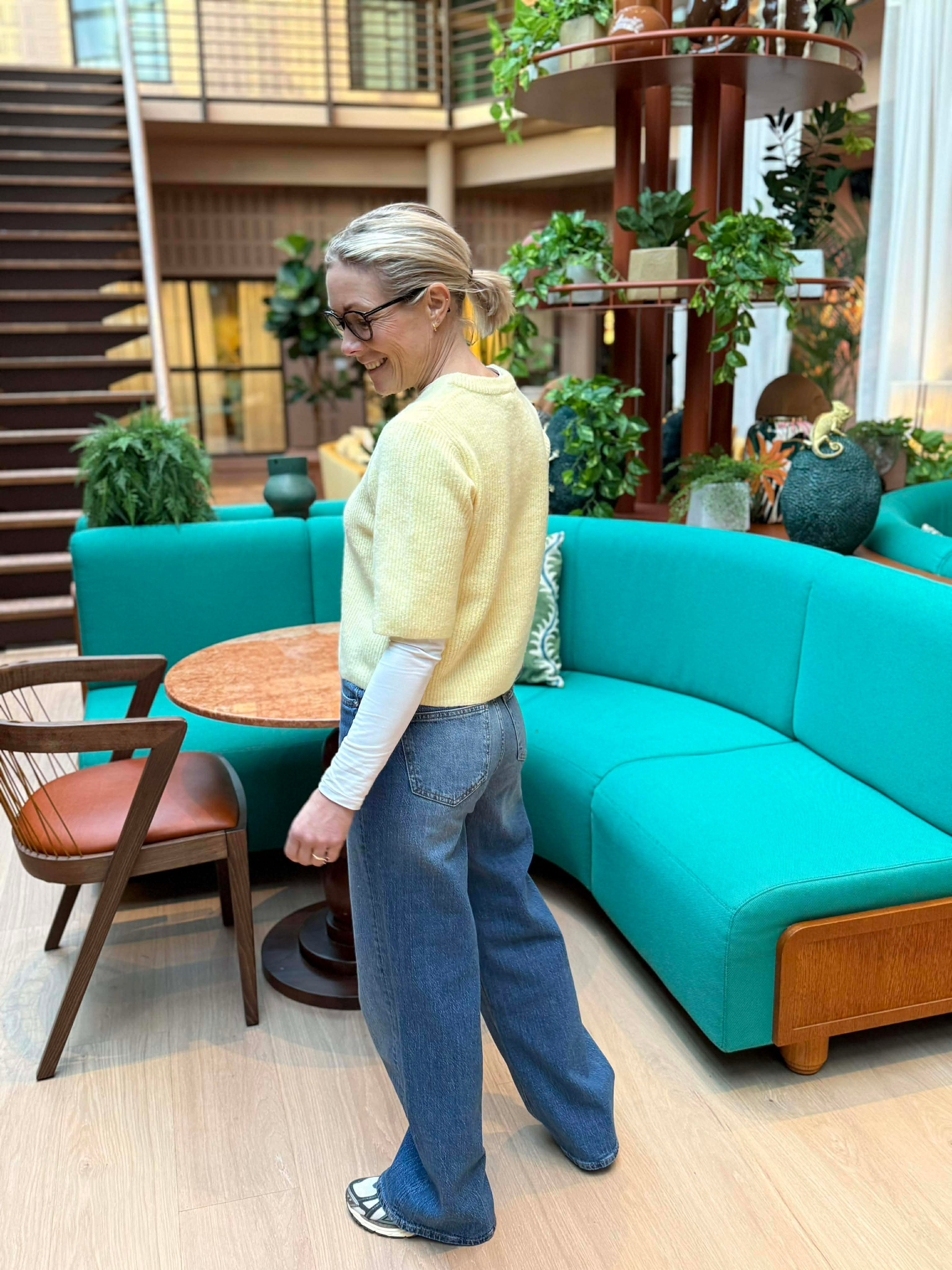 PCSILLY Knit Cardigan - Pale Banana