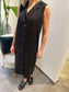 VMBREE Midi Dress - Black Denim