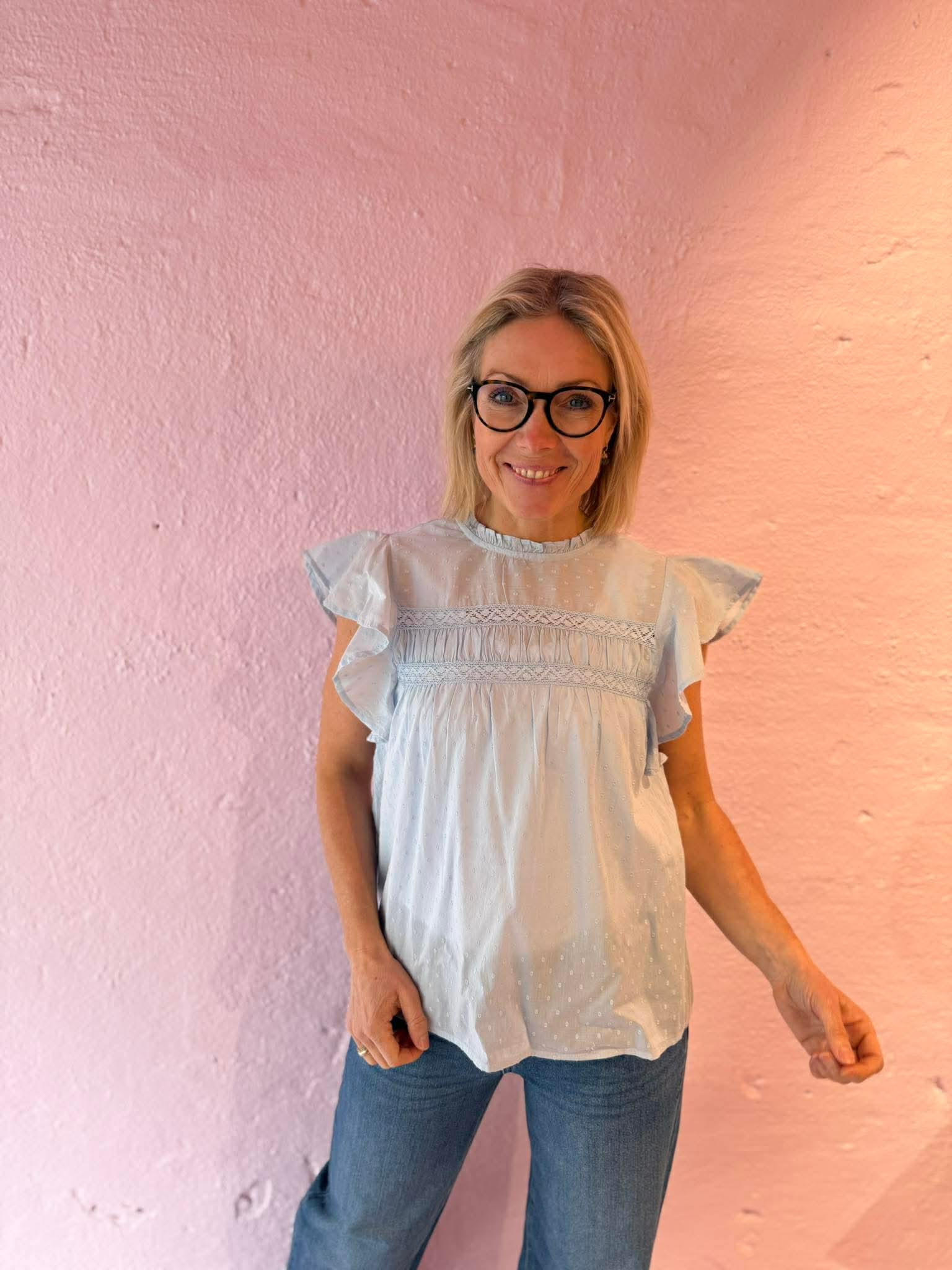 VMTRINE Top - Cashmere Blue