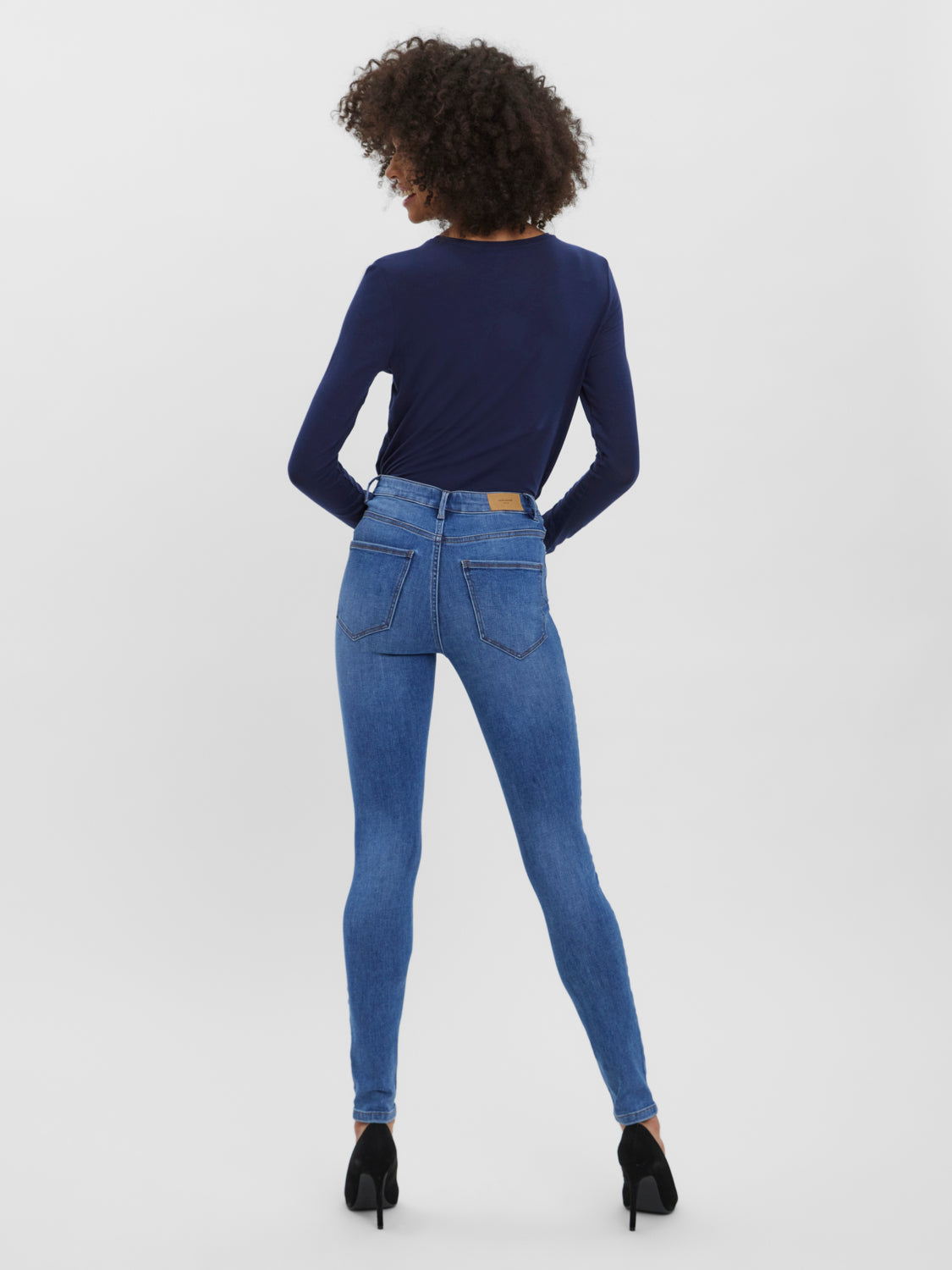 VMSOPHIA Jeans - Medium Blue Denim